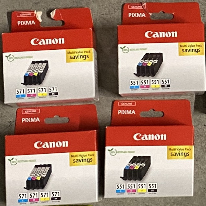 Verwertung ID 756176 Los 3 Druckerpatronen Canon 2.jpg